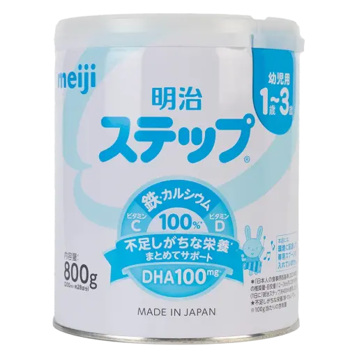 Sữa Meiji nội địa Nhật Step Milk, 1 - 3 tuổi, 800G (Giao bao bì ngẫu nhiên)